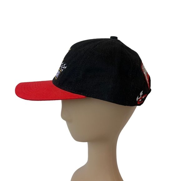 Nascar 50th Anniversary Hat Cap 1948-1998 Black Red Snapback Chase Made in USA - Picture 3 of 8